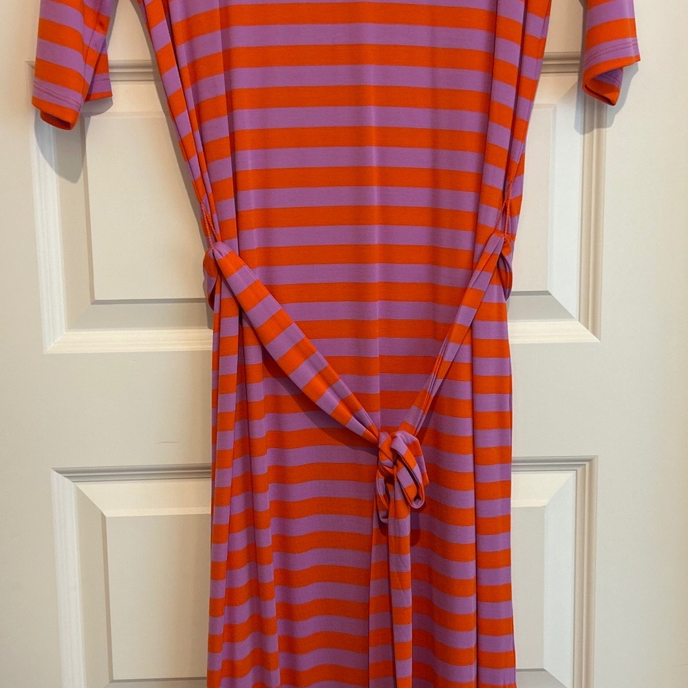 Ann Taylor’s - Red and Purple Stripped Dress